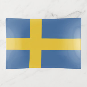 Sweden flag trinket tray