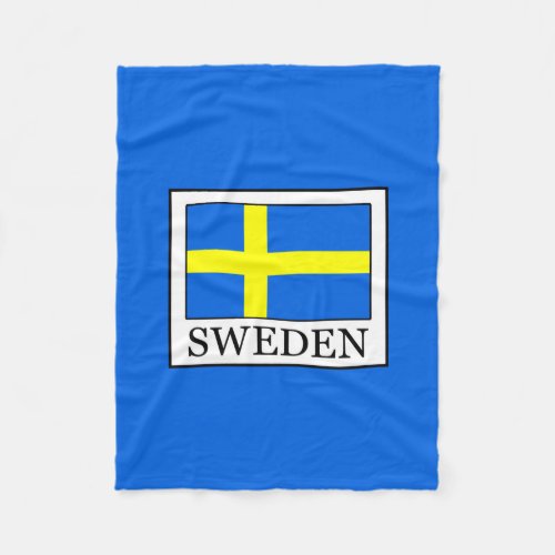 Sweden Fleece Blanket