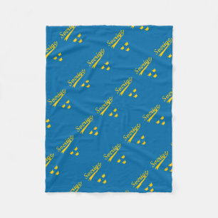 Sweden Fleece Blanket