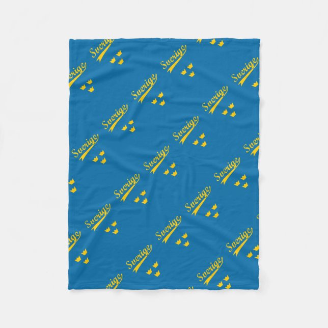 Sweden Fleece Blanket (Front)