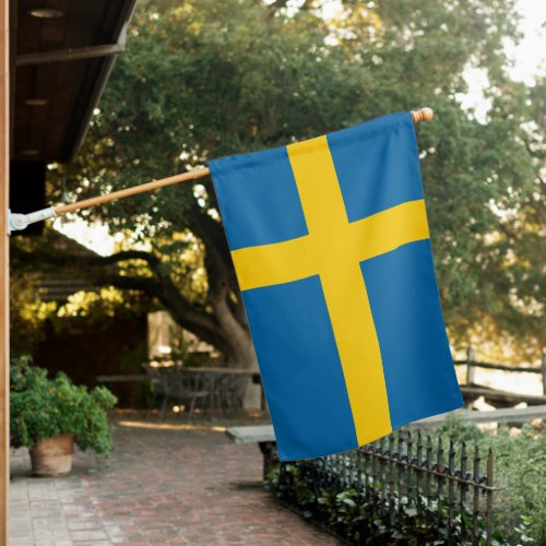 Sweden House Flag