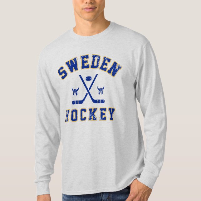 Sweden Ice Hockey T-Shirt (Front)