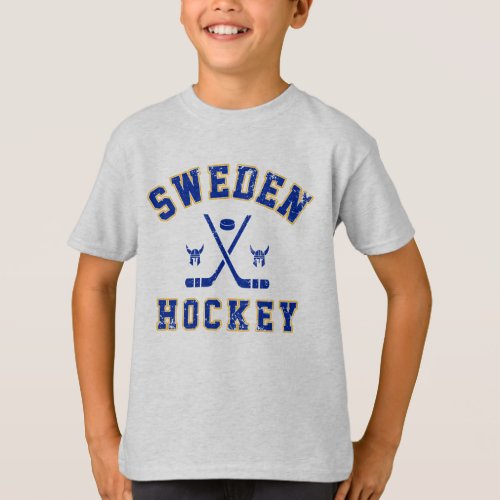 Sweden Ice Hockey T_Shirt