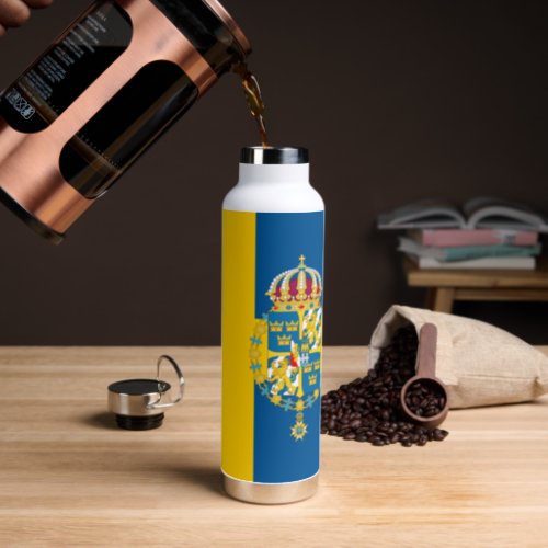 Sweden Insulated Bottle Swedish Flag Water Bottle