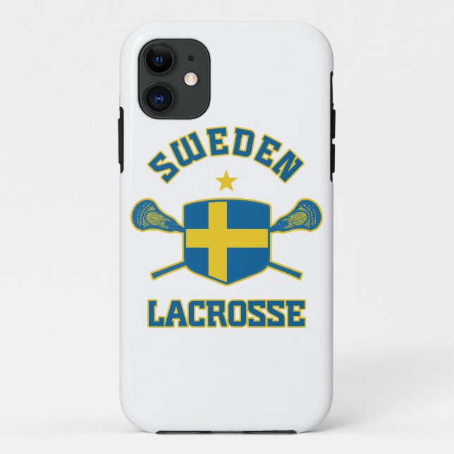 Sweden Lacrosse iphone 5 cover (Back)