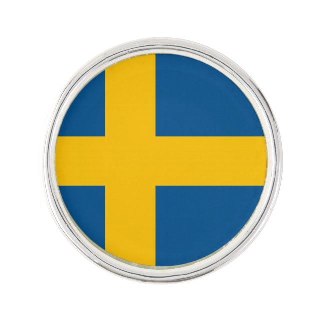 Sweden Lapel Pin (Front)