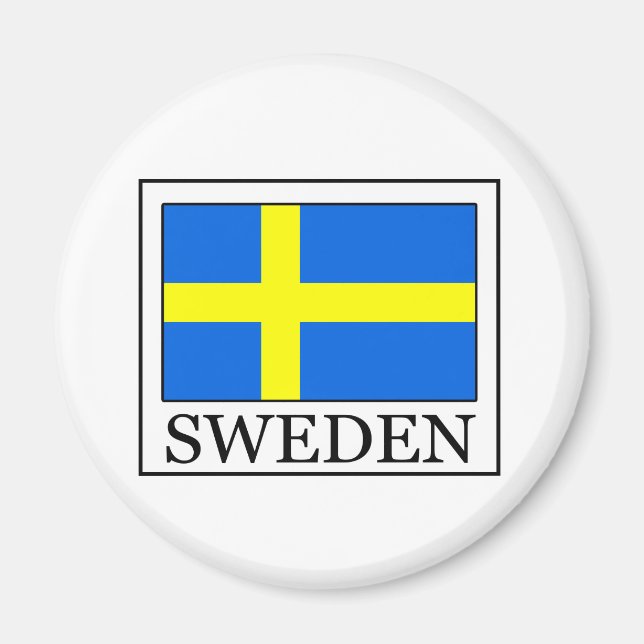 Sweden Magnet (Front)