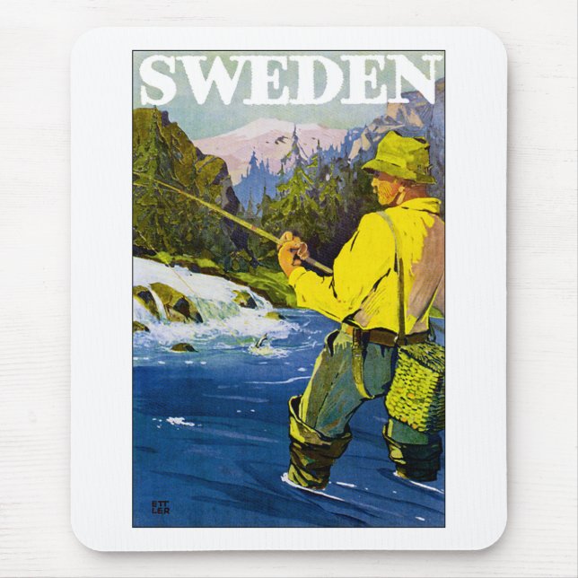 Sweden Mouse Pad (Front)