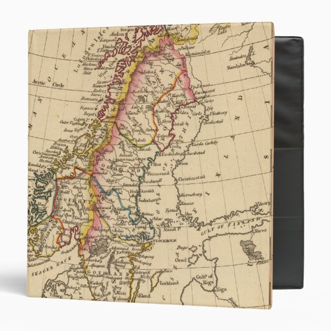Sweden, Norway 2 3 Ring Binder (Front/Inside)