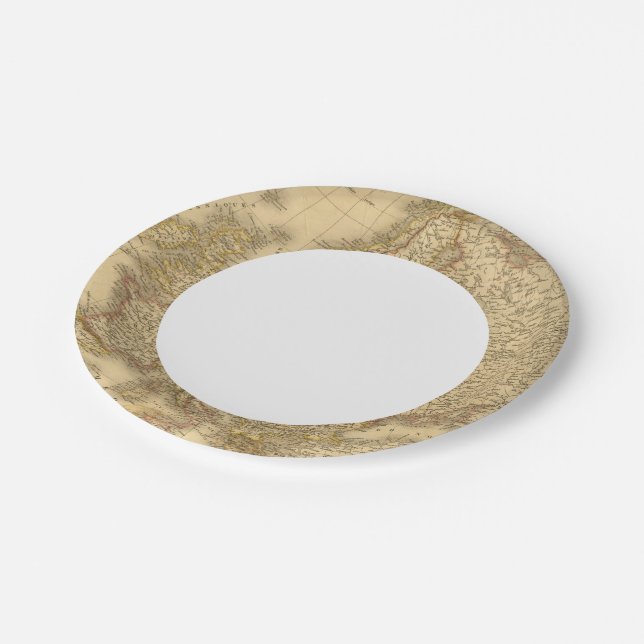 Sweden, Norway, and Demark Paper Plates (Angled)