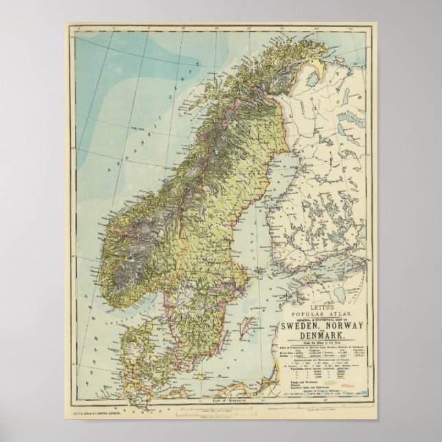 Sweden, Norway, Denmark Poster (Front)