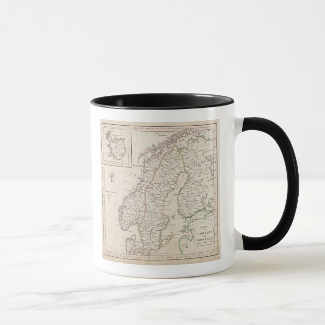 Sweden, Norway, Iceland Mug (Right)