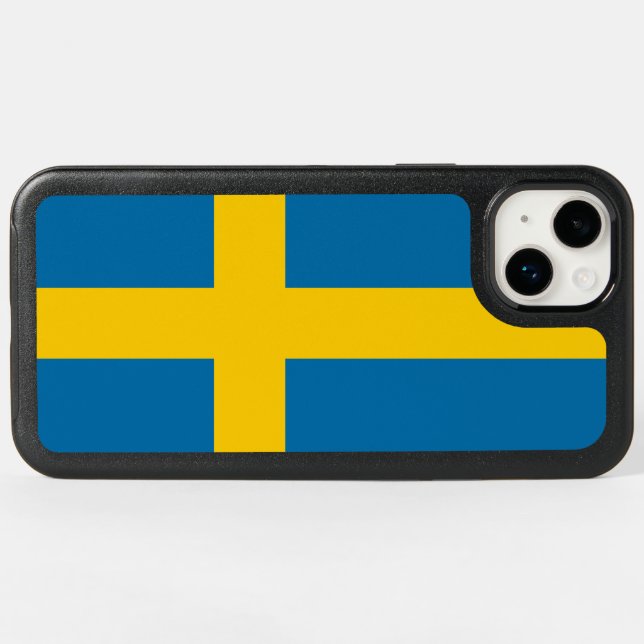 Sweden Otterbox iPhone Case (Back Horizontal)