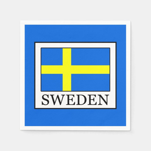 Sweden Paper Napkins (Front)