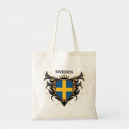 Sweden personalize tote bag