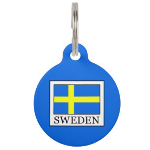Sweden Pet ID Tag