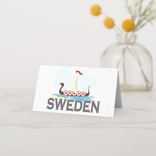 Sweden Place Card