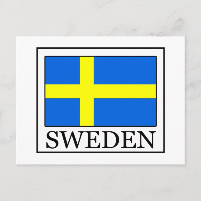 Sweden Postcard (Front)
