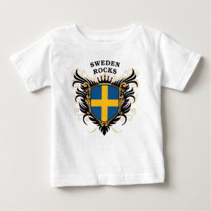 Sweden Rocks Baby T-Shirt