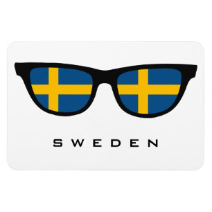 Sweden Shades custom text & color magnet