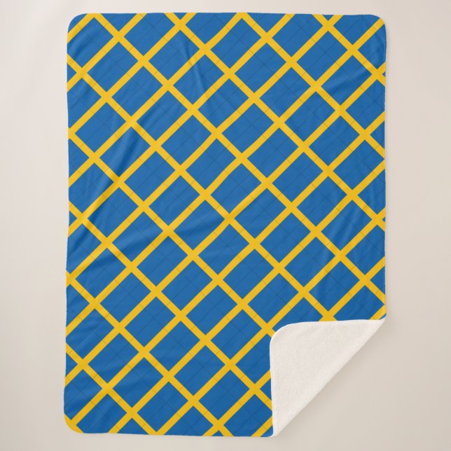 Sweden Sherpa Blanket (Front)