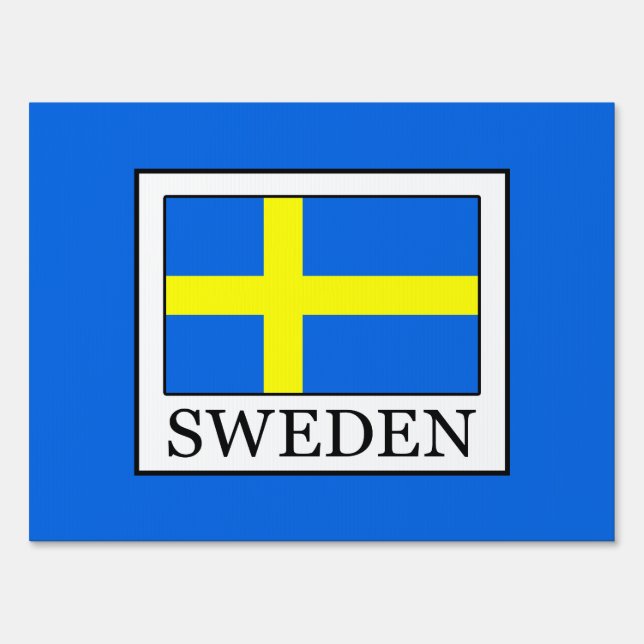 Sweden Sign (Front)