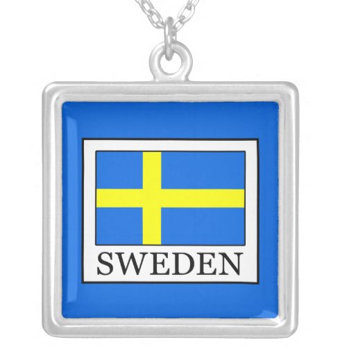 Sweden Silver Plated Necklace