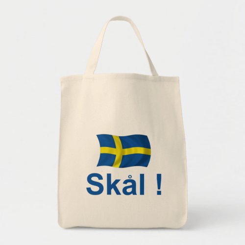 Sweden Skal Tote Bag