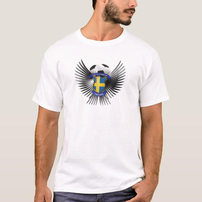 Sweden Soccer Champions T-Shirt (Front)