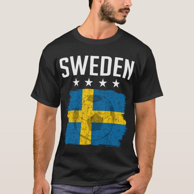 sweden soccer team T-Shirt (Front)