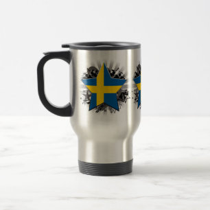 Sweden Star Travel Mug