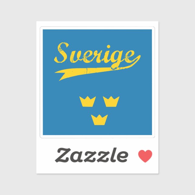 Sweden Sticker (Sheet)