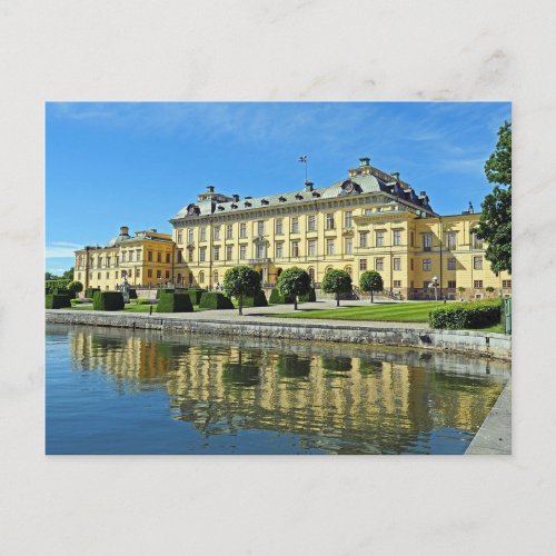 Sweden Stockholm Drottningholm Palace postcrossing Postcard
