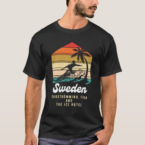 Sweden surstromming fika ice hotel T_Shirt