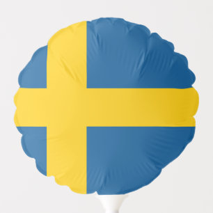 Sweden (Swedish) Flag Balloon