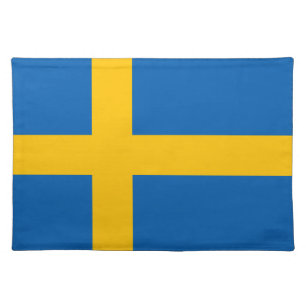 Sweden - Swedish Flag Cloth Placemat