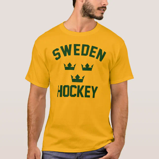 sweden team hockey T-Shirt | Zazzle