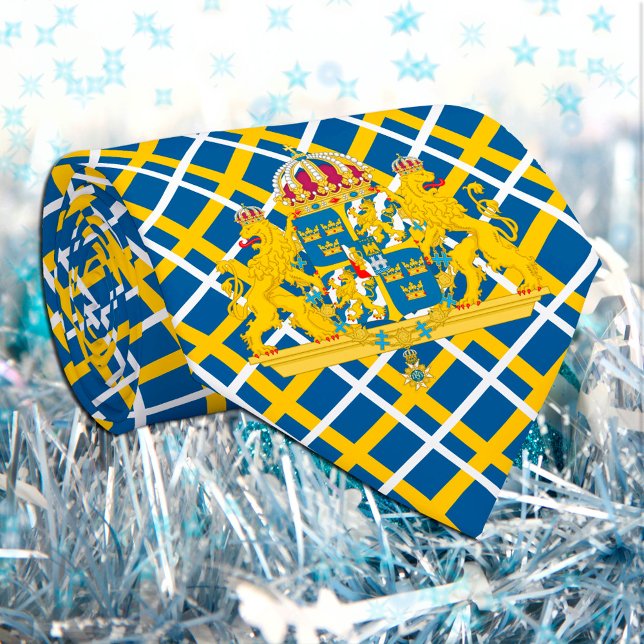 Sweden Ties, fashion Swedish Flag business Neck Tie (Creator Uploaded)