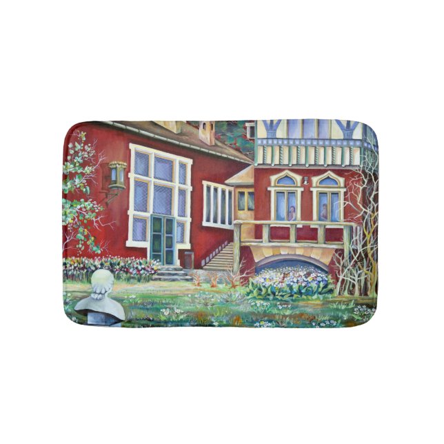 Sweden, Traditional Landscape Bathroom Mat (Front)