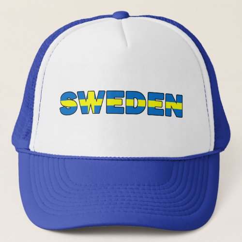 Sweden Trucker Hat