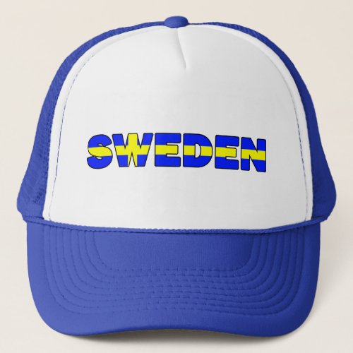Sweden Trucker Hat