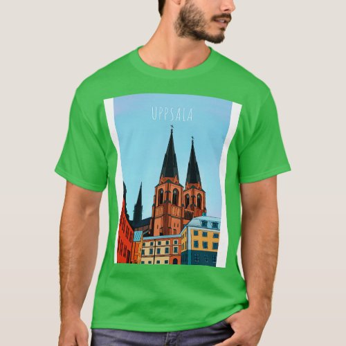 Sweden Uppsala T_Shirt
