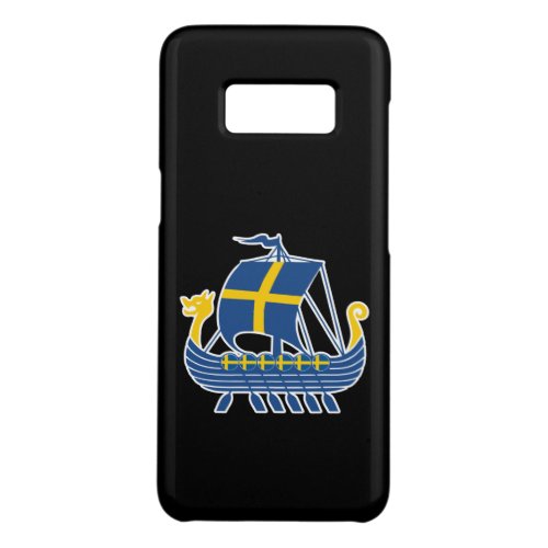 Sweden Viking Ship Gift Valhalla Swedish Viking Case_Mate Samsung Galaxy S8 Case