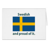 Swedish Card (Front Horizontal)