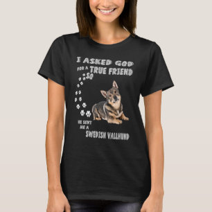 Swedish Cattle Dog Mom Dad Costume Swedish Vallhun T-Shirt