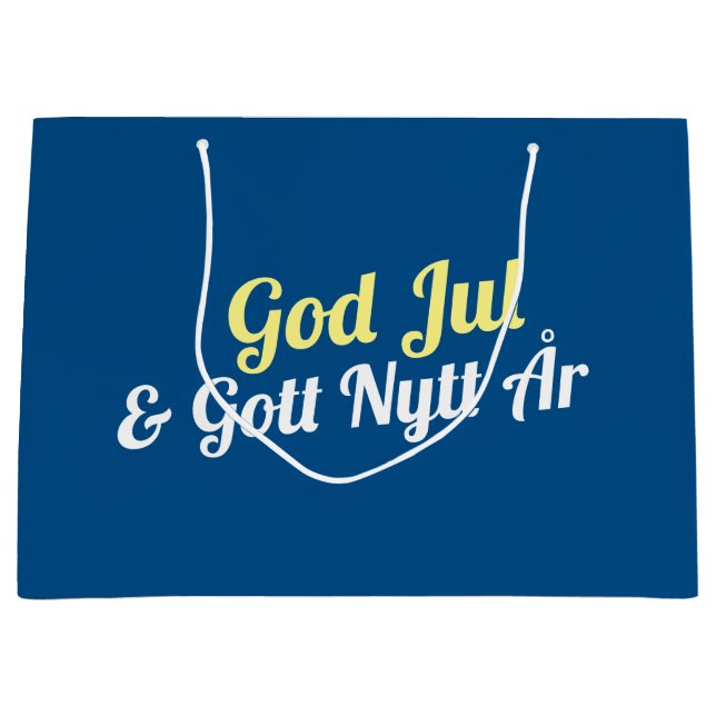 Swedish Christmas Gift Bag (Front)