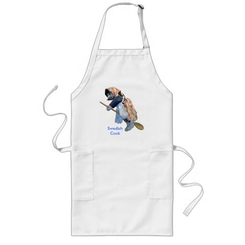 Swedish Cook Kitchen Witch Riding Spoon apron