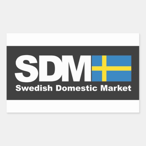 Swedish Domestic Market sticker