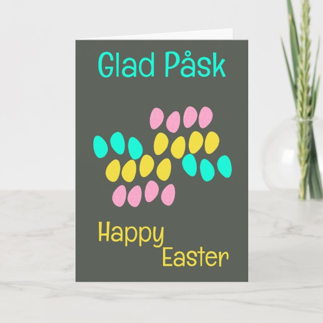 Swedish Easter Holiday Card (Front)