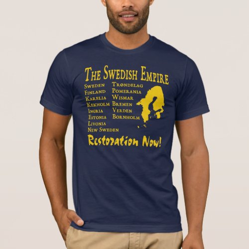Swedish Empire Svenska Imperium T_Shirt
